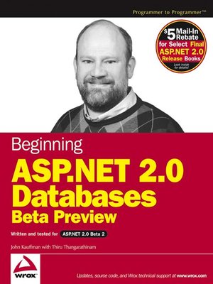 cover image of Beginning ASP.NET 2.0 Databases
